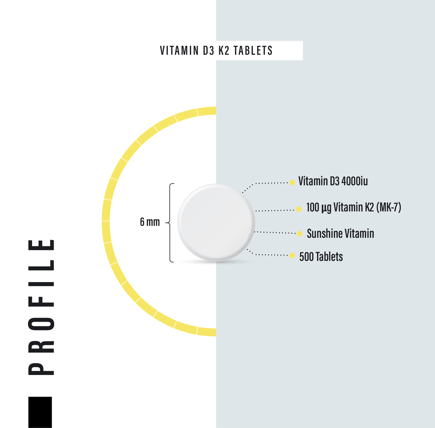 Vitamin D3 4,000iu + K2