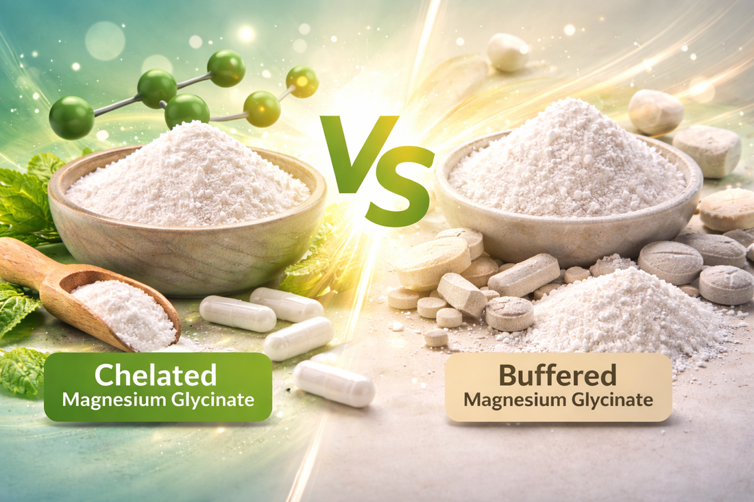 Chelated Magnesium Glycinate vs Buffered Magnesium Glycinate