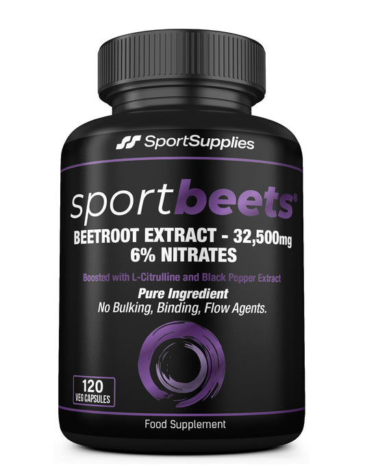 Beetroot Extract Capsules - 32,500mg - 6% Nitrates