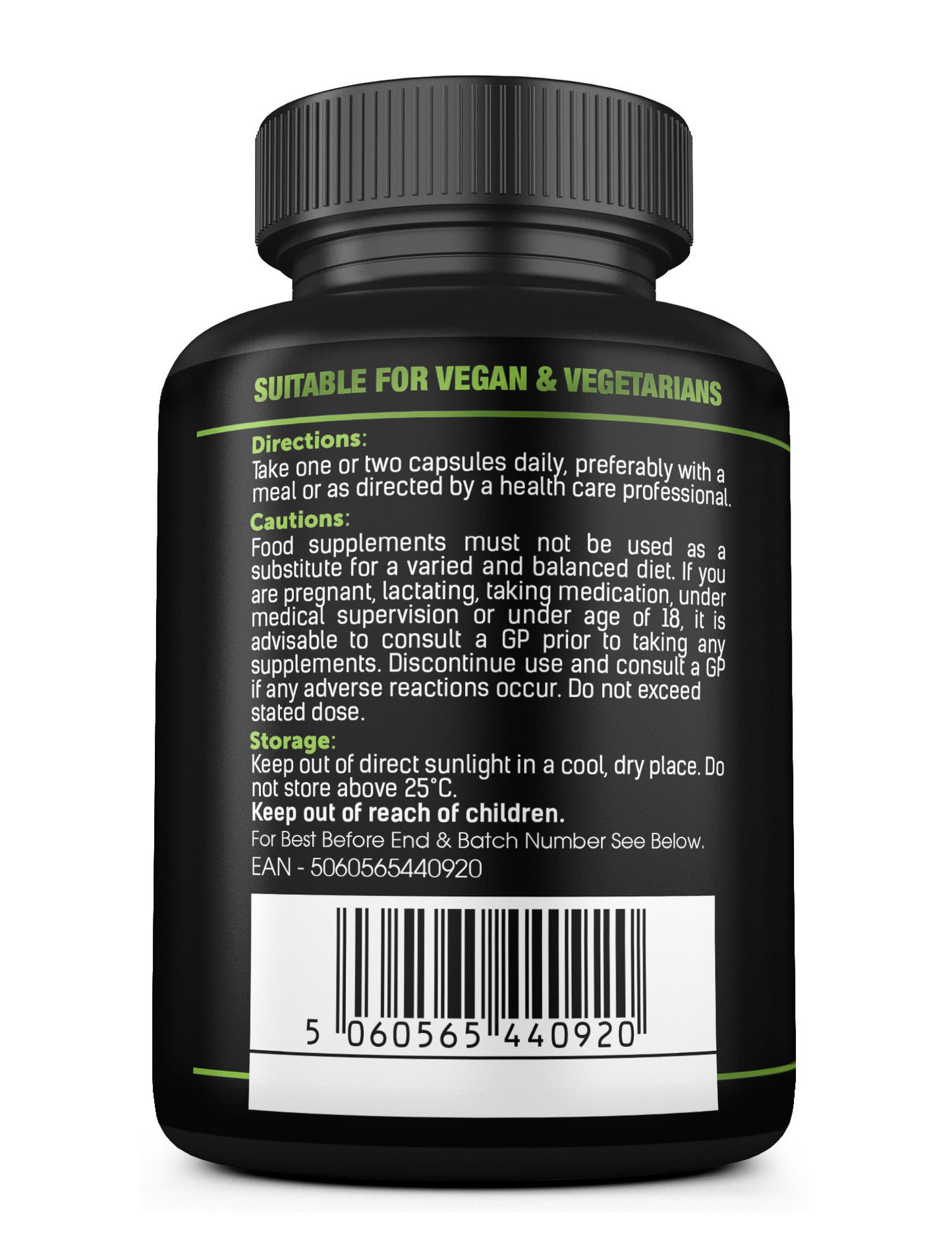 Chelated Magnesium 3 in 1  Complex + Fully Reacted Vitamin B6  as P-5-P