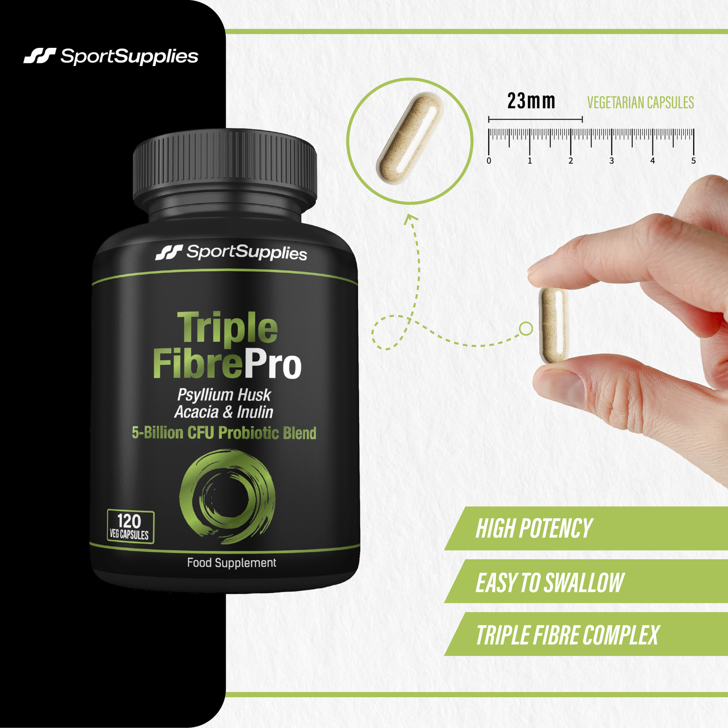 Triple FibrePro - Daily Fibre & Probiotic Complex