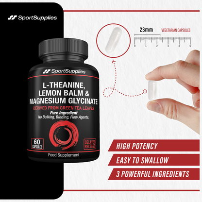 L-Theanine Advanced Complex + Lemon Balm & Magnesium Glycinate