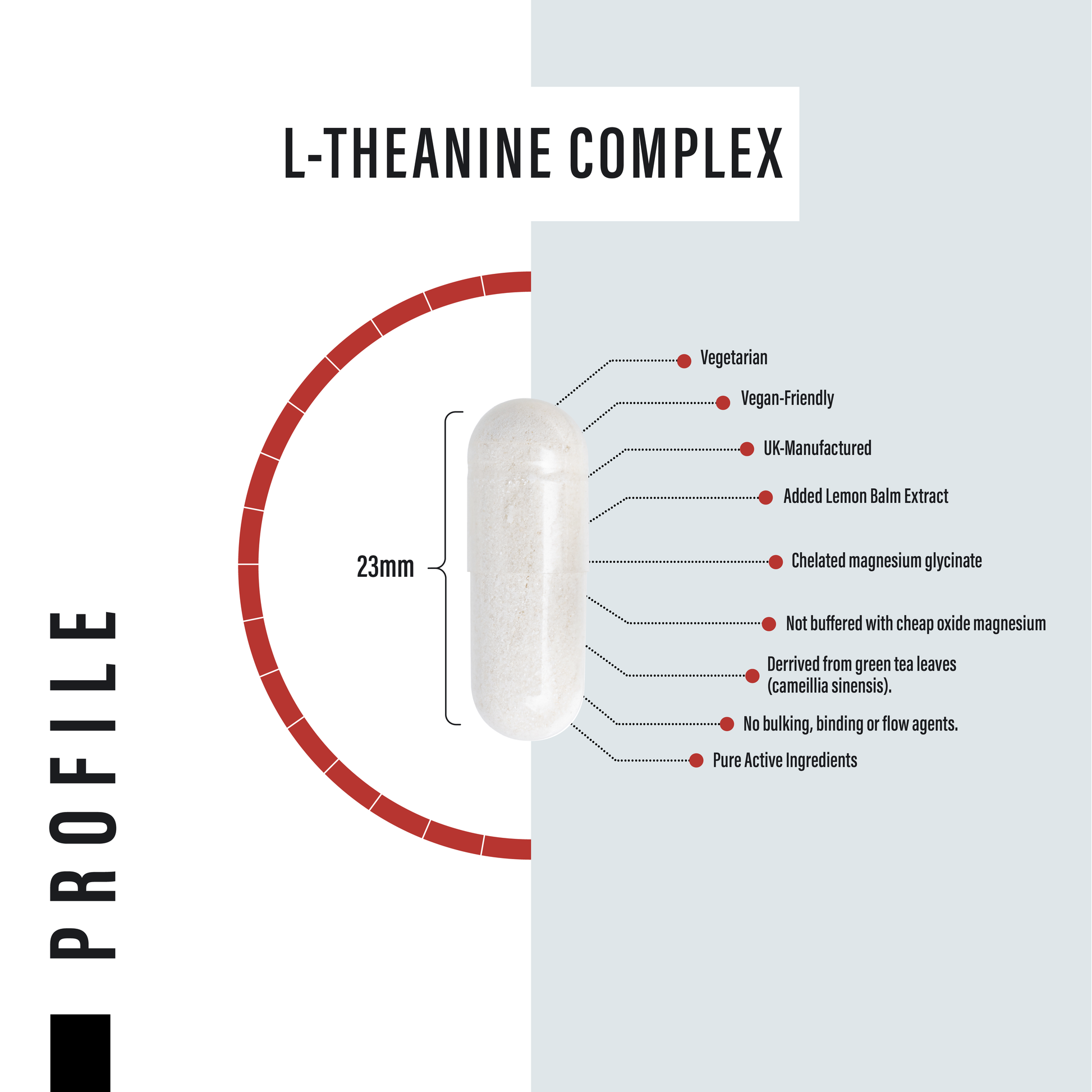 L-Theanine Advanced Complex + Lemon Balm & Magnesium Glycinate