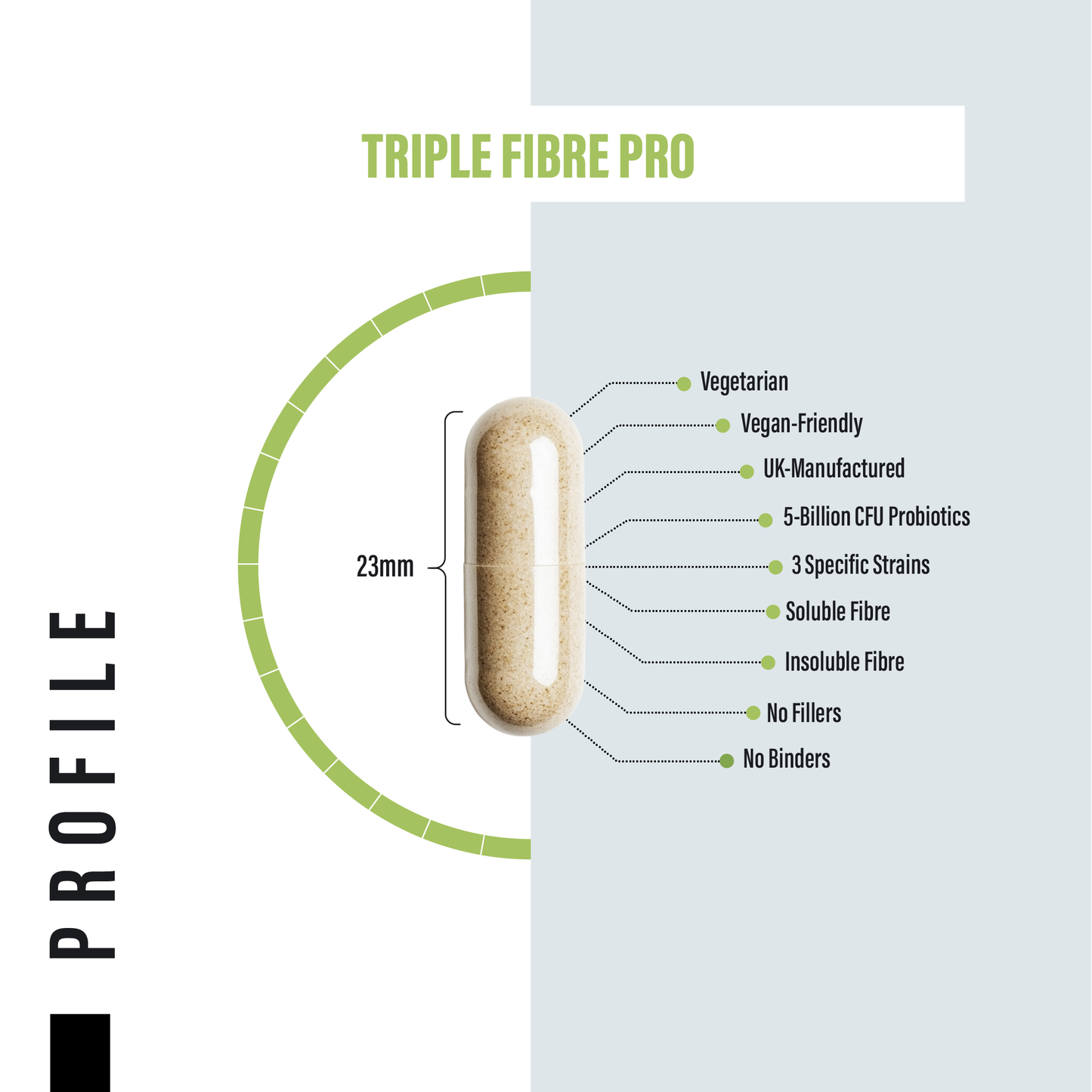 Triple FibrePro - Daily Fibre & Probiotic Complex