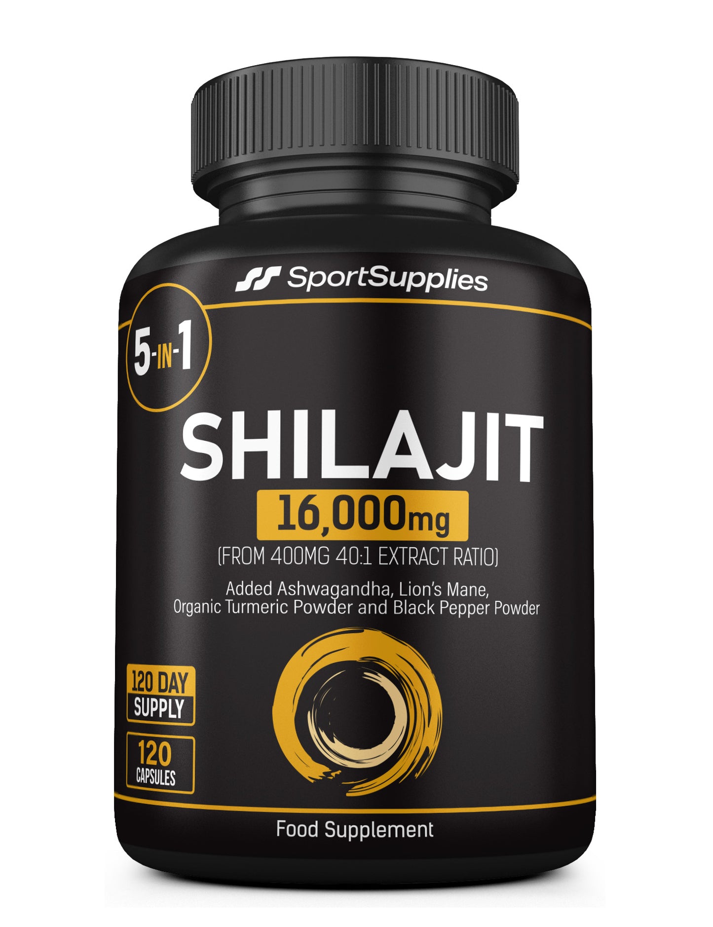 High Strength Pure Himalayan Shilajit Extract 16,000mg