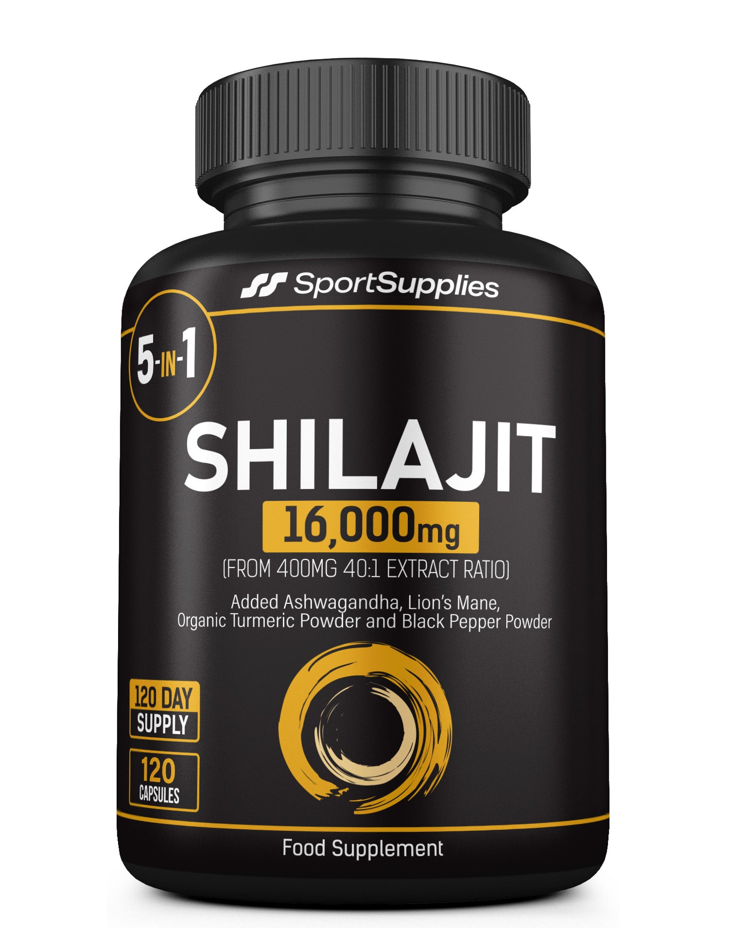 High Strength Pure Himalayan Shilajit Extract 16,000mg