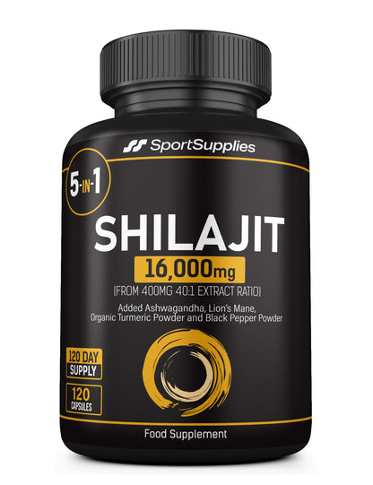 High Strength Pure Himalayan Shilajit Extract 16,000mg