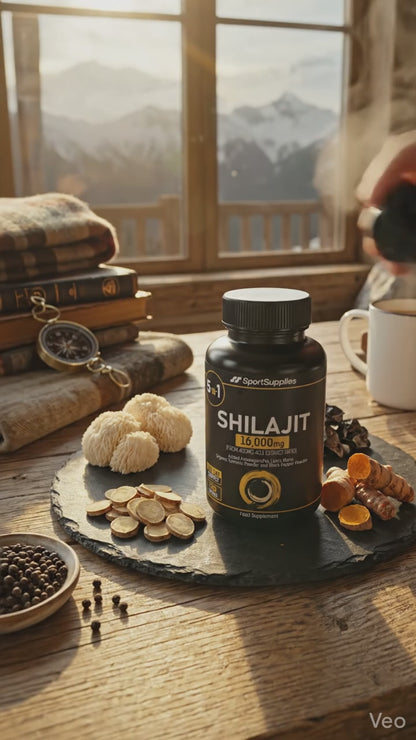 High Strength Pure Himalayan Shilajit Extract 16,000mg